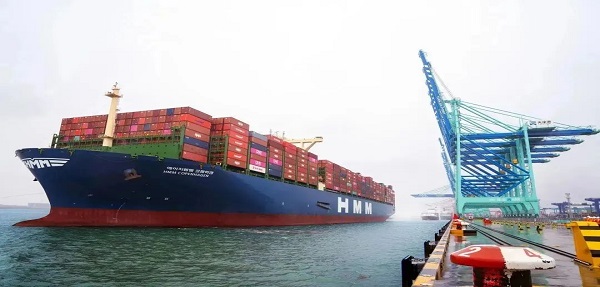 HMM(韩新海运)天津港开通直航欧洲新航线