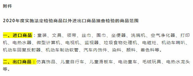 28类法定商检以外进出口商品抽查检验1