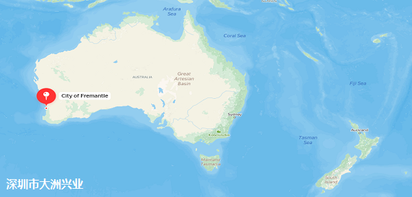 澳大利亚重要港口,新西兰重要港口,澳新航线重要港口-FREMANTLE