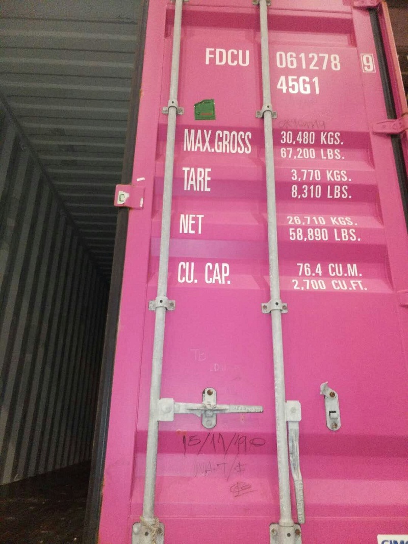 深圳货代给你解读国际海运集装箱号和重量标识